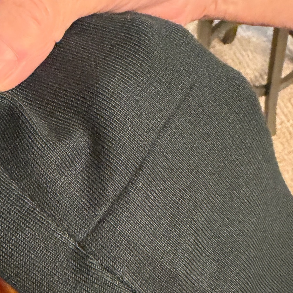Calvin Klein Green Sweater with Gold Button Accents, NEW - Picture 3 of 4